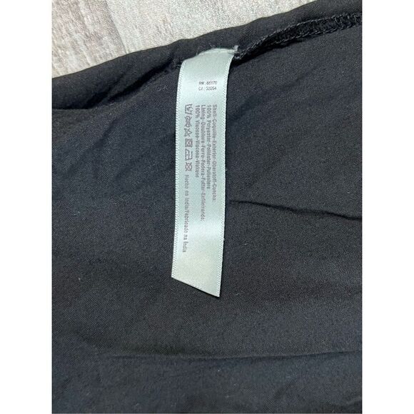 Free People Black Embellished Gauze Peasant Beads Sleeveless Tank Blouse XS NWOT - Picture 11 of 12